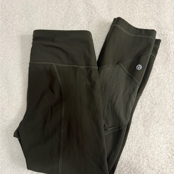 Lululemon pace rival cropped leggings size 4 - Picture 4 of 7